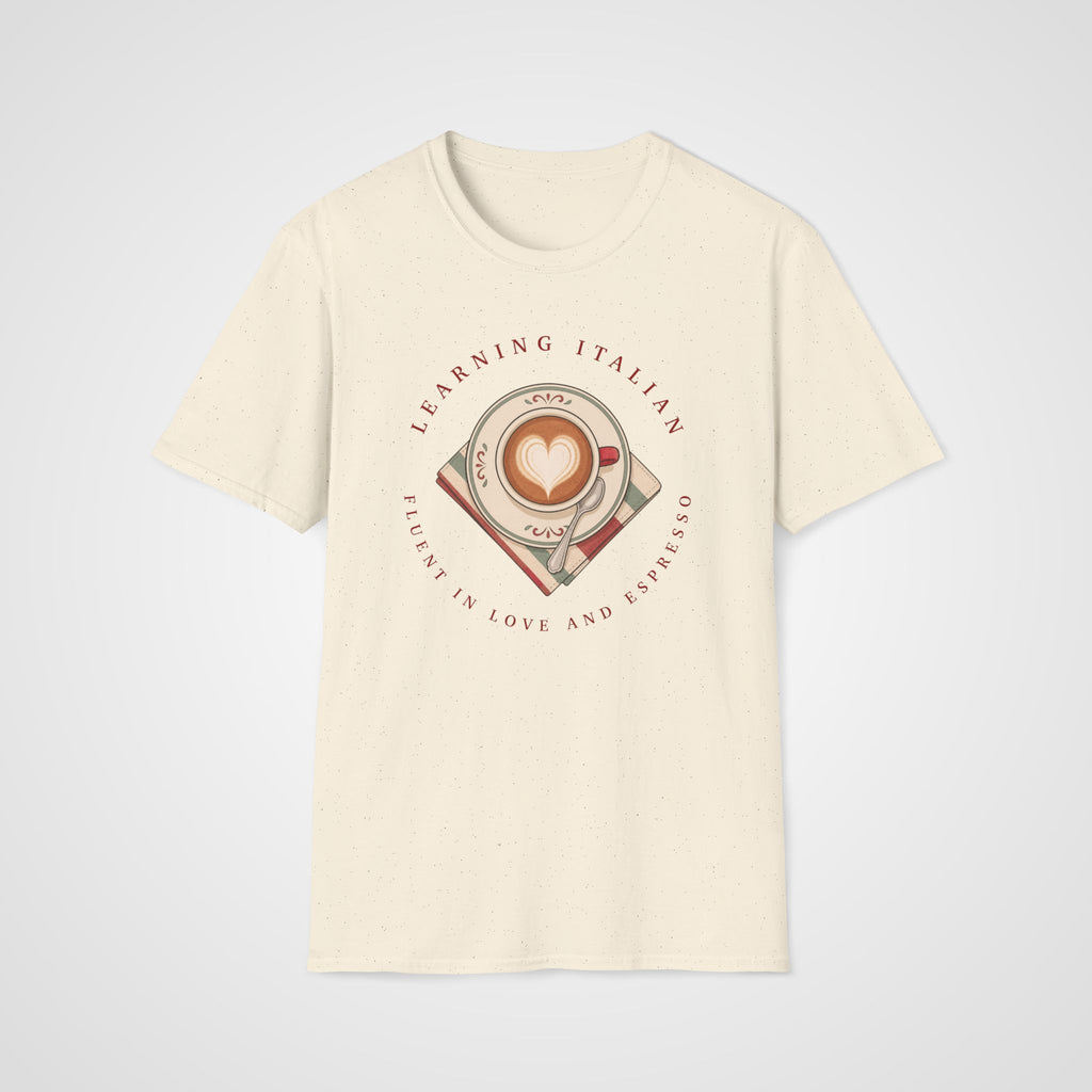 Love and Espresso T-Shirt in Natural