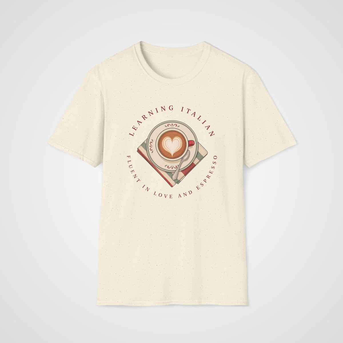 Love and Espresso T-Shirt in Natural