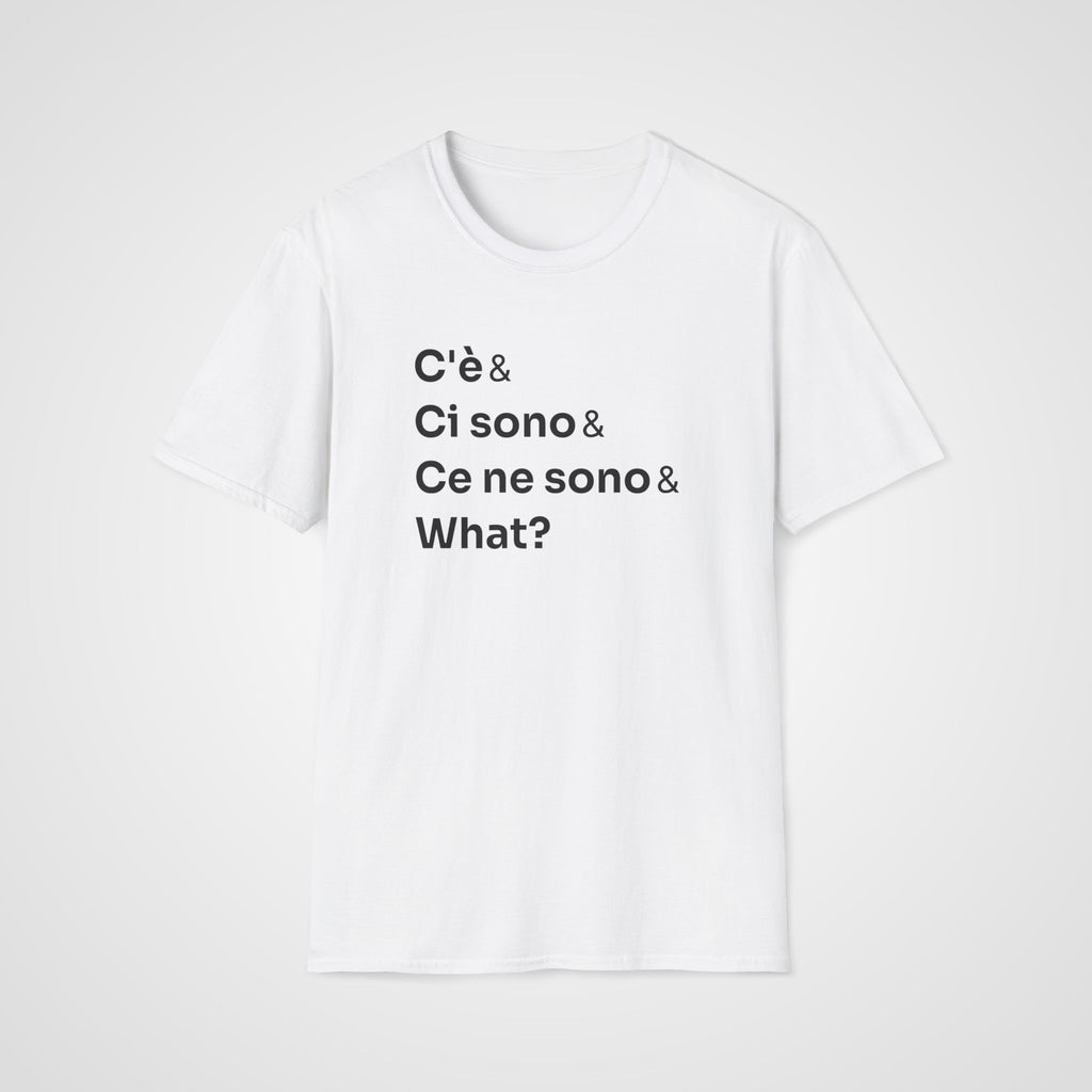 C'è Ci Sono Italian T-Shirt in White