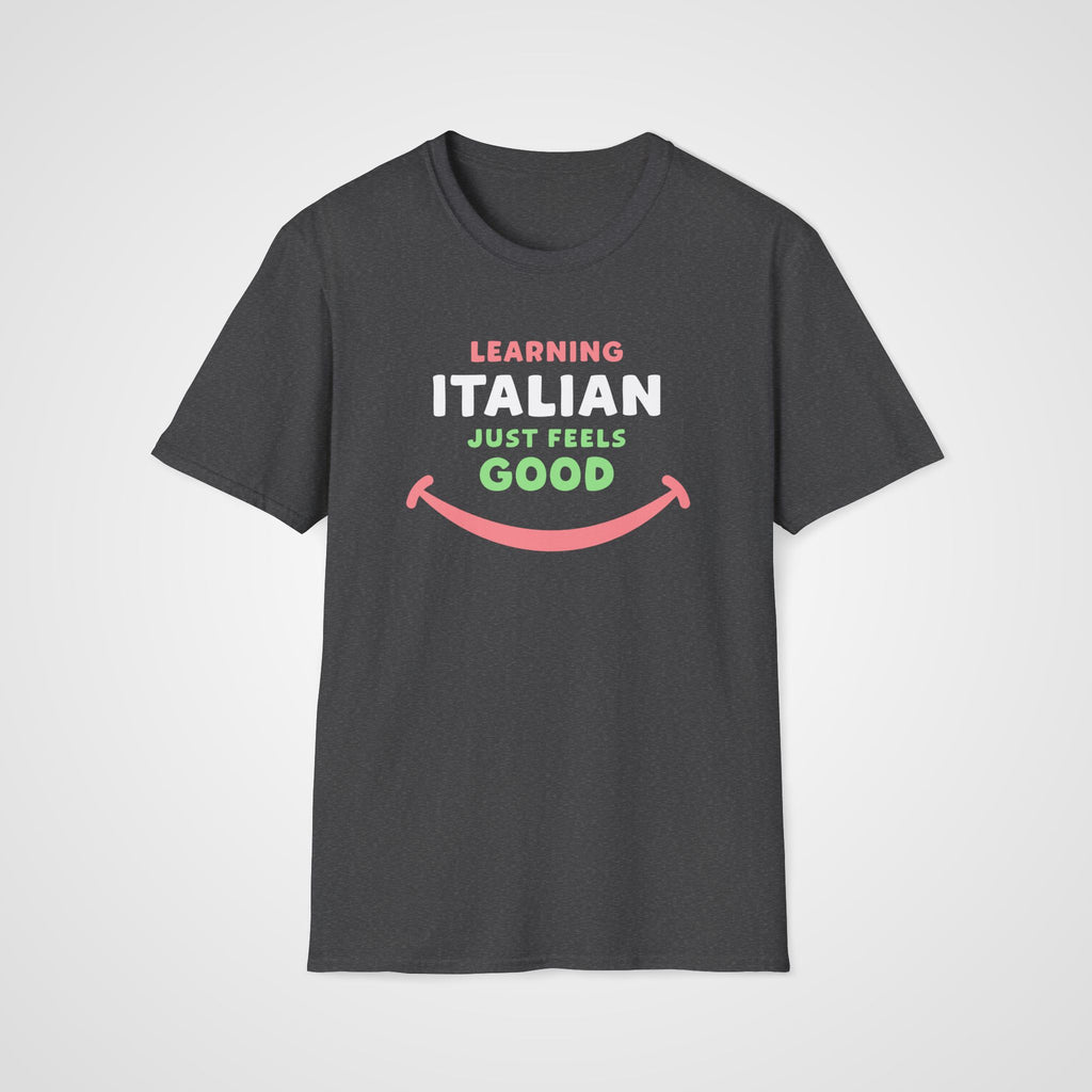 Italian Feels Good T-Shirt in Dark Heather