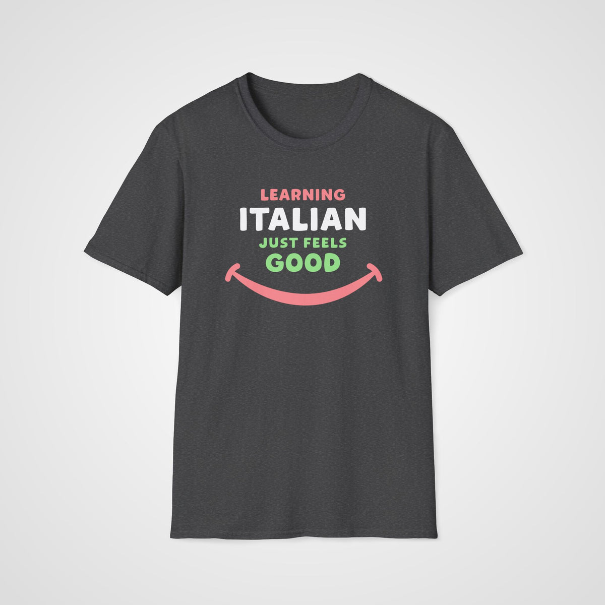Italian Feels Good T-Shirt in Dark Heather
