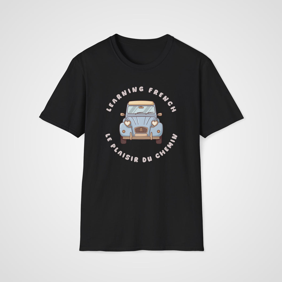 Le Plaisir du Chemin T-Shirt in Black