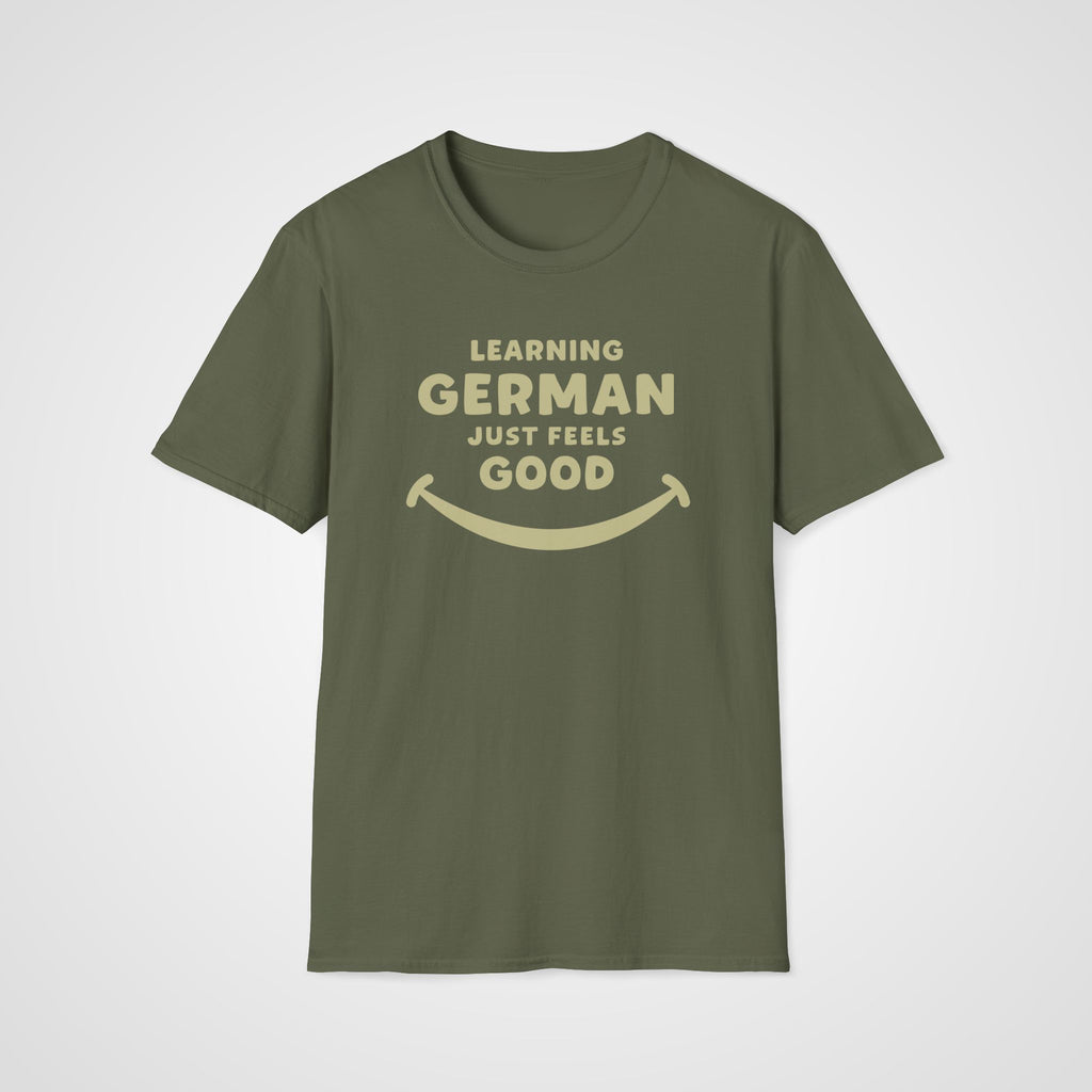 German Feels Good T-Shirt in Military Green