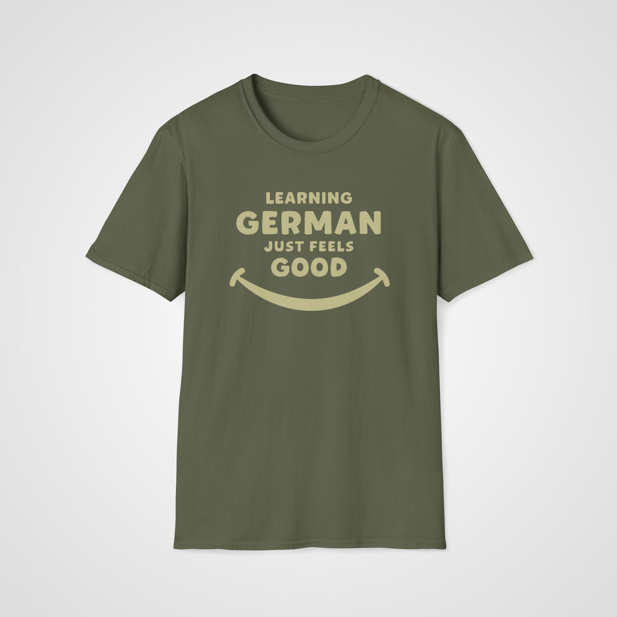 German Feels Good T-Shirt in Military Green