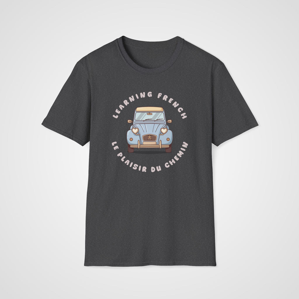 Le Plaisir du Chemin T-Shirt in Dark Heather