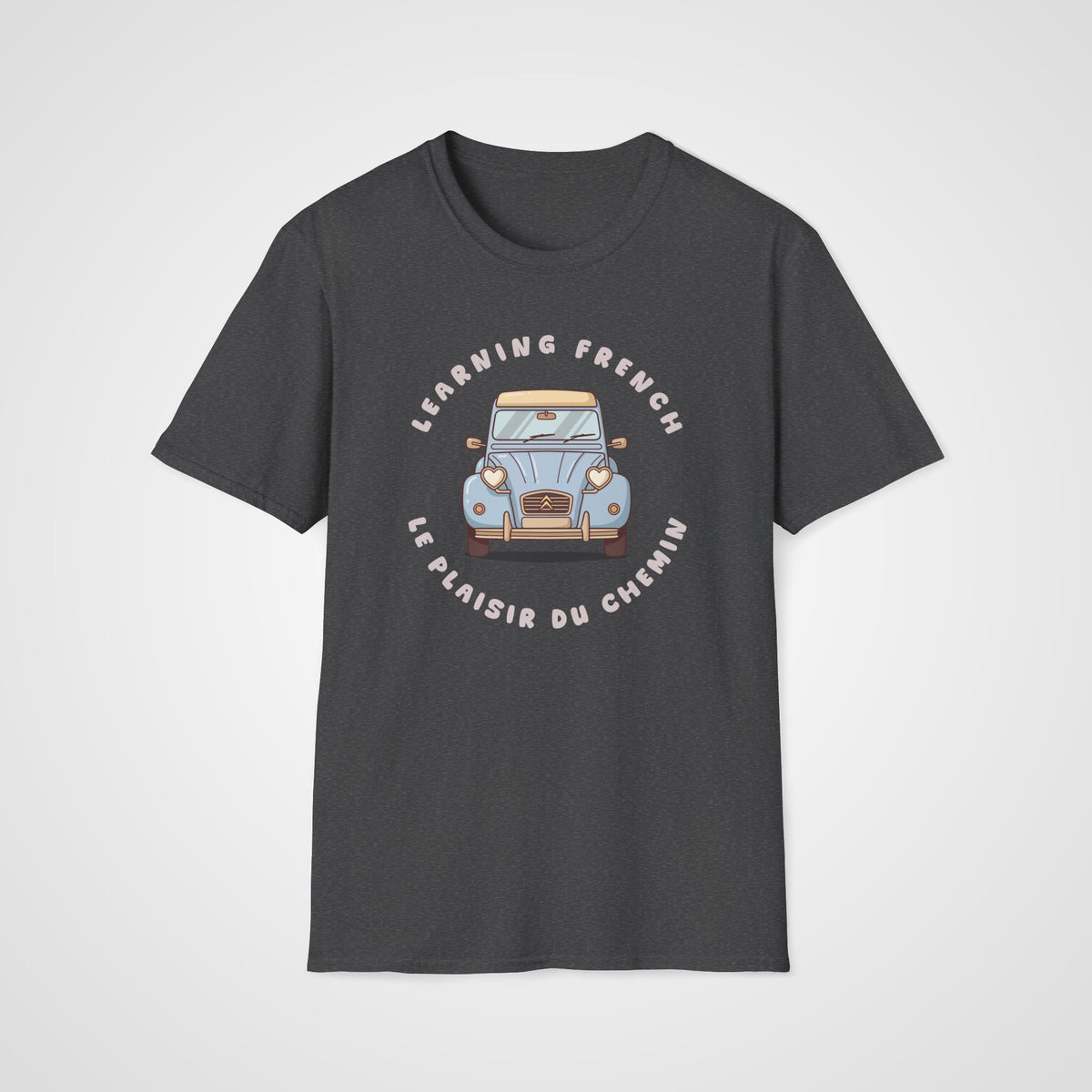 Le Plaisir du Chemin T-Shirt in Dark Heather