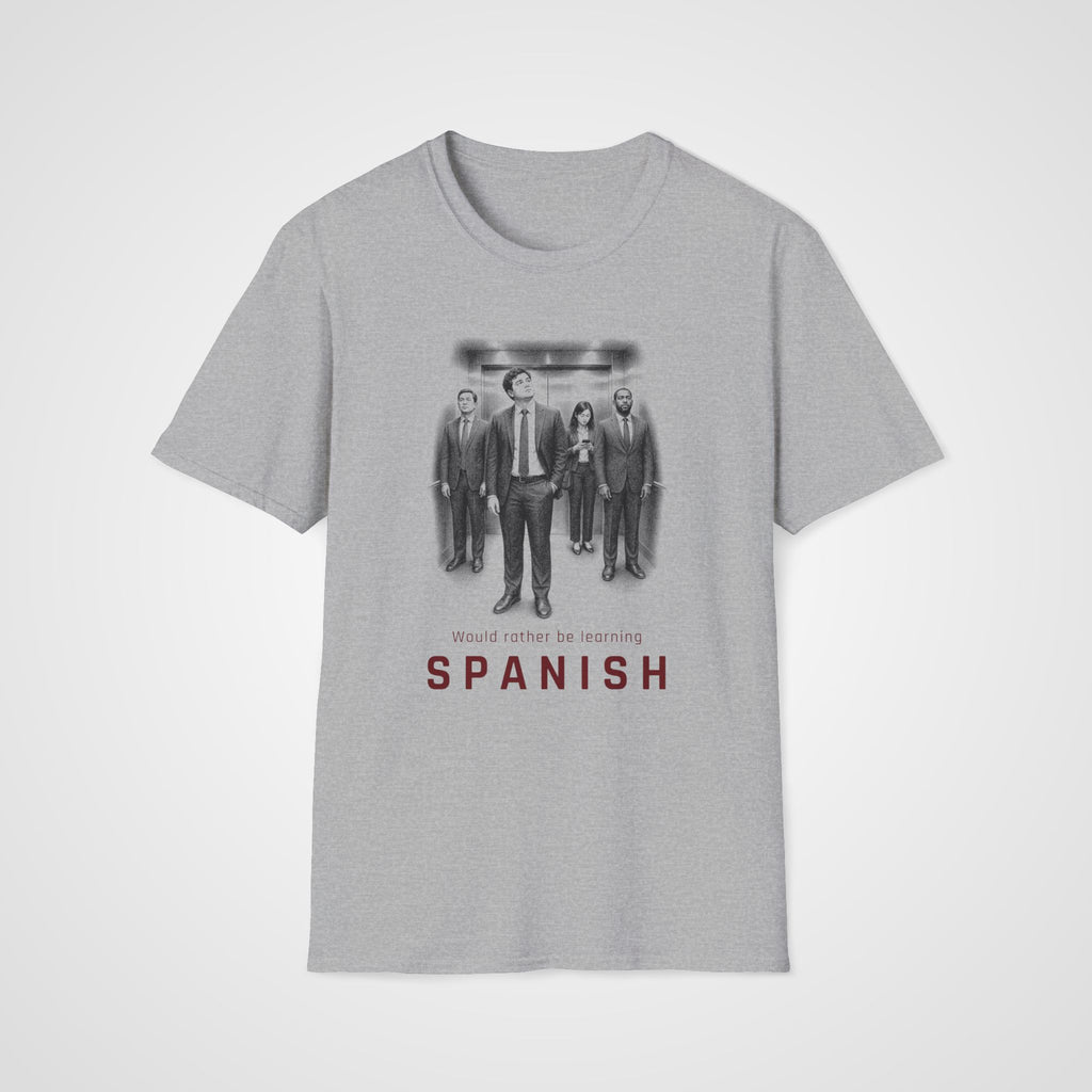 Spanish Instead T-Shirt in Sport Gray