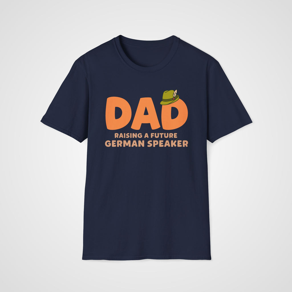 German Learner Dad T-Shirt in Navy