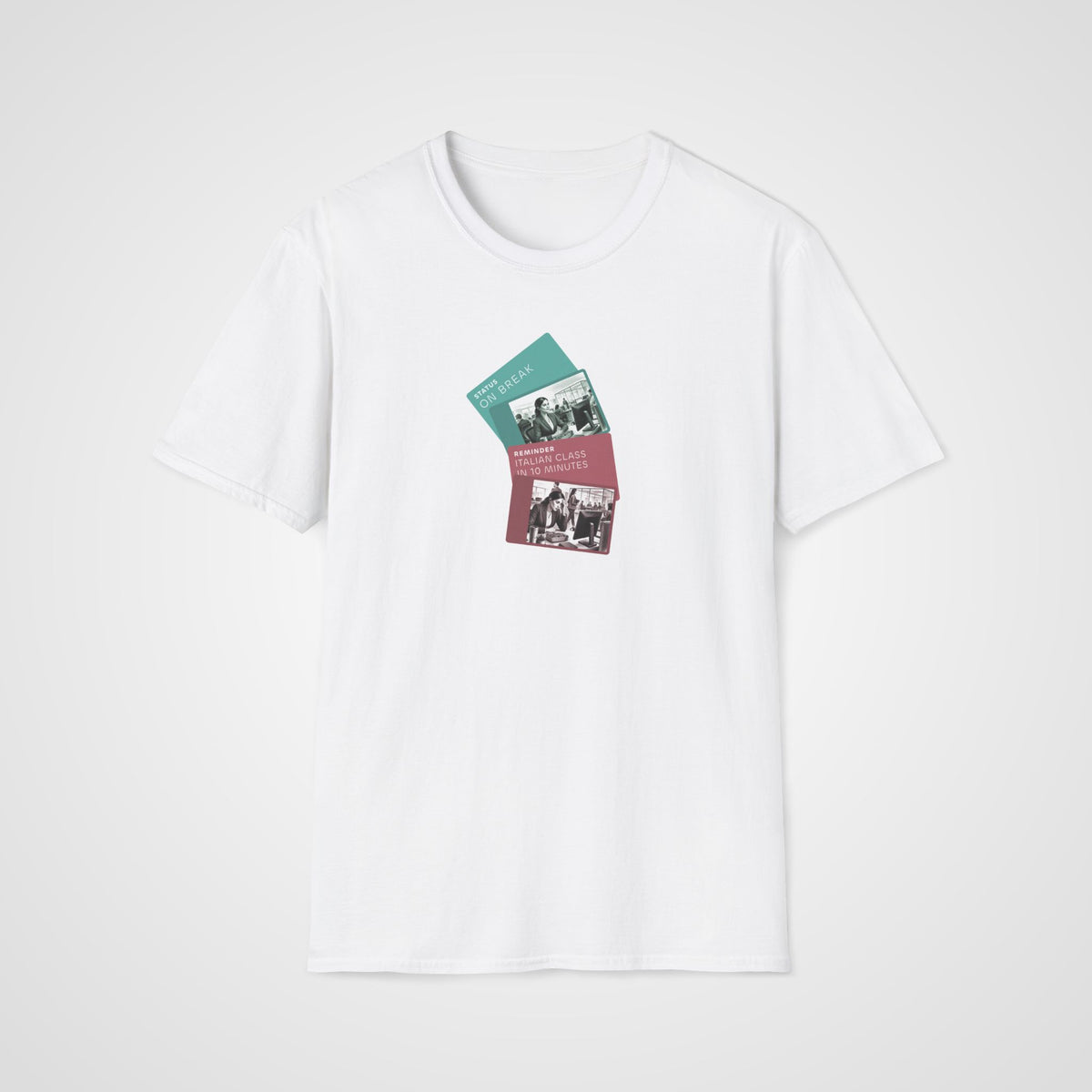 Italian Class in 10 Minutes T-Shirt in White