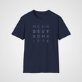 Mehr Deutsch Bitte T-Shirt in Navy