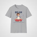 French Under Control T-Shirt in Sport Gray