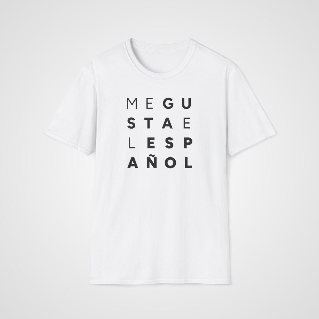 Me Gusta el Español T-Shirt in White
