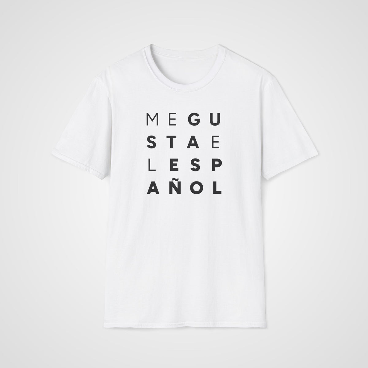 Me Gusta el Español T-Shirt in White