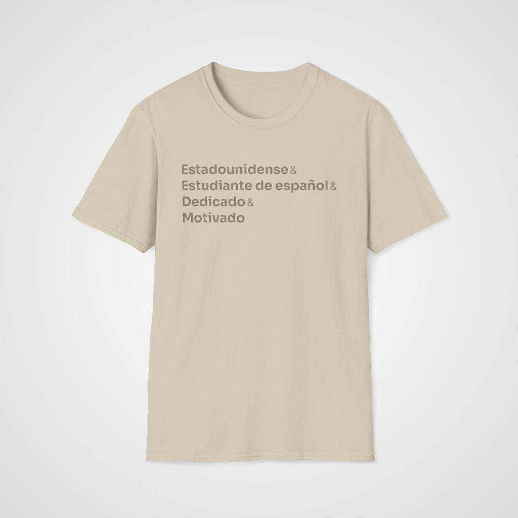 Estudiante Dedicado T-Shirt in Sand