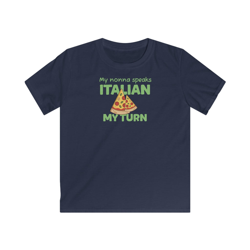 My Nonna speaks Italian T-Shirt in Navy
