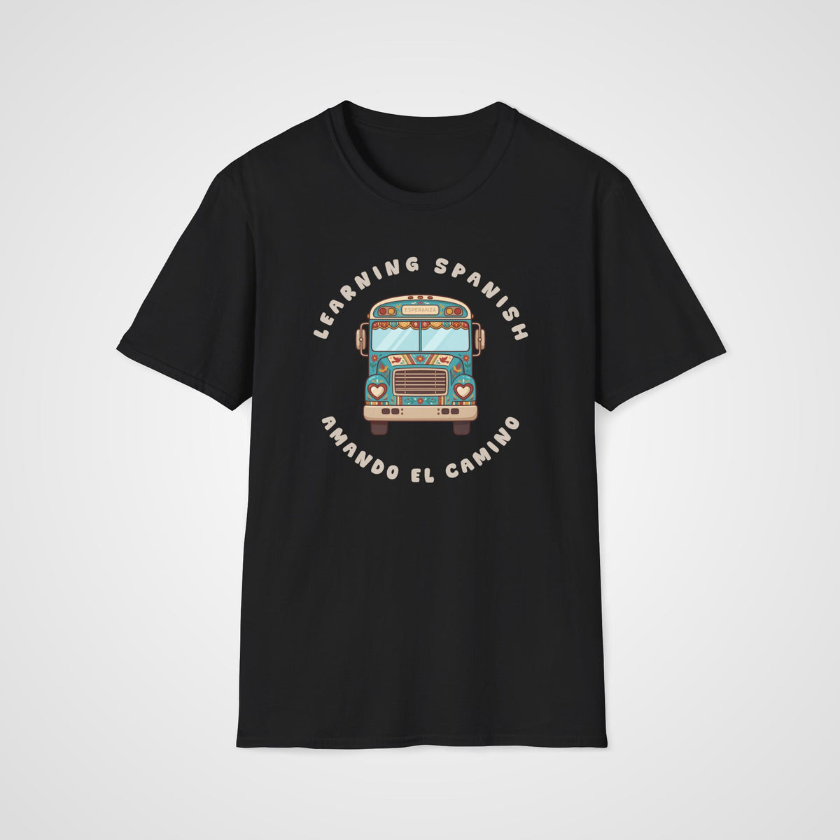 Amando el Camino T-Shirt in Black