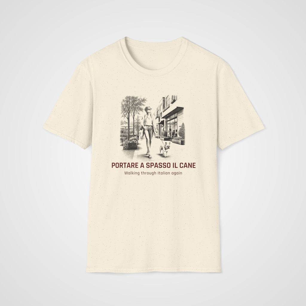 Portare a Spasso il Cane T-Shirt in Natural