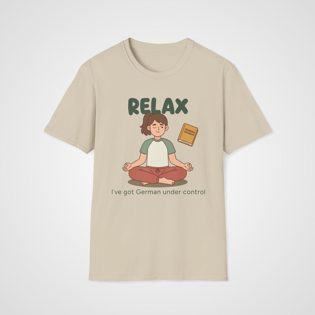 German Under Control T-Shirt in Sand
