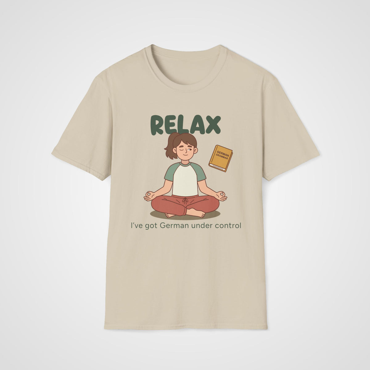German Under Control T-Shirt in Sand