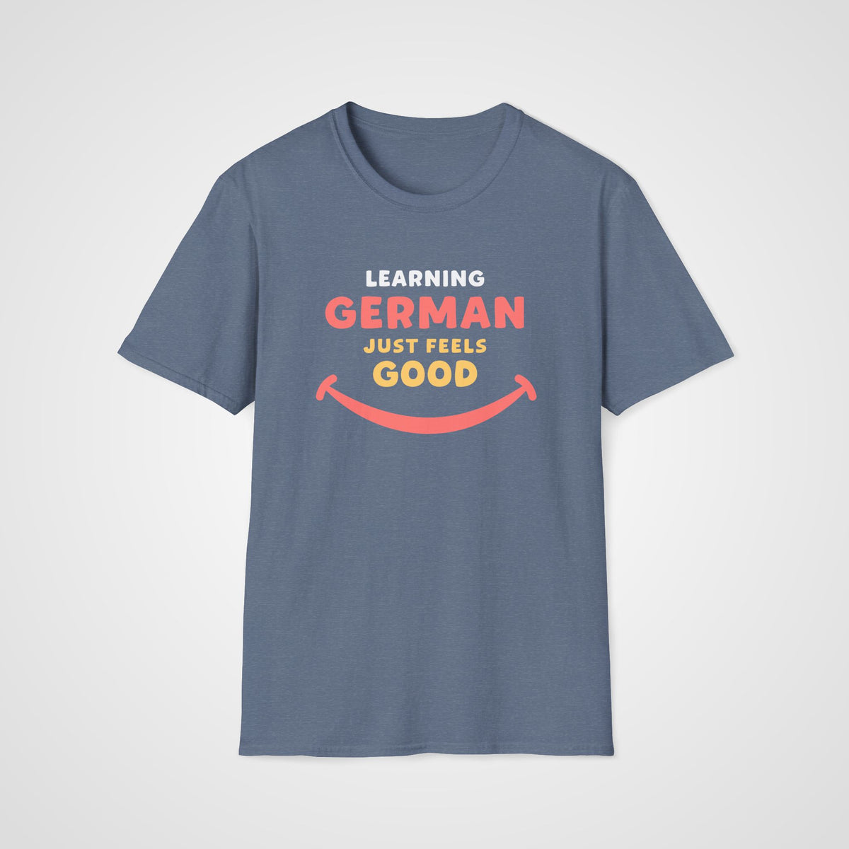 German Feels Good T-Shirt in Heather Indigo