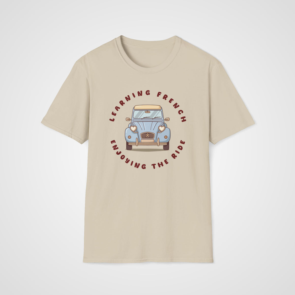 Enjoying the Ride French T-Shirt in Sand