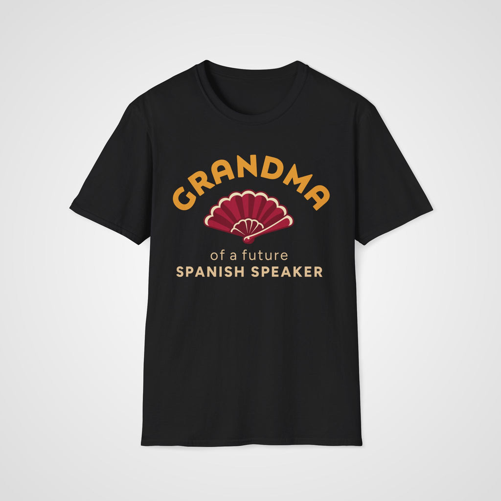 Spanish Grandma T-Shirt in Black