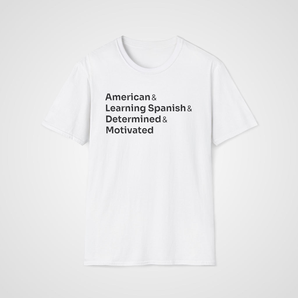 Spanish Learner T-Shirt in White