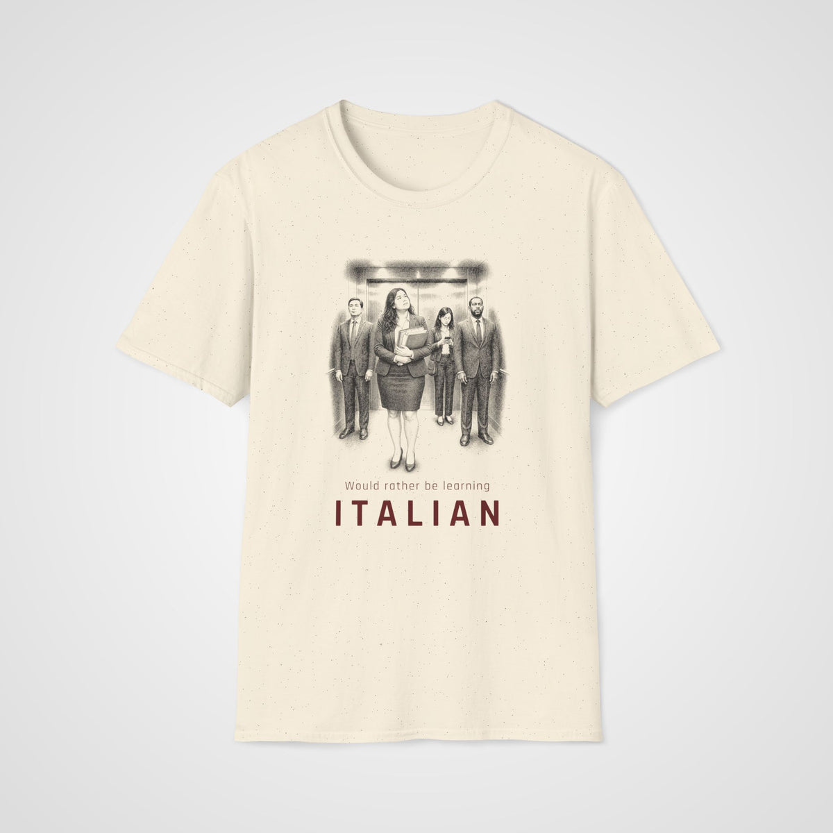 Italian Instead T-Shirt in Natural