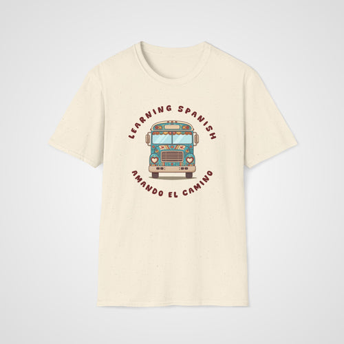 Amando el Camino T-Shirt in Natural