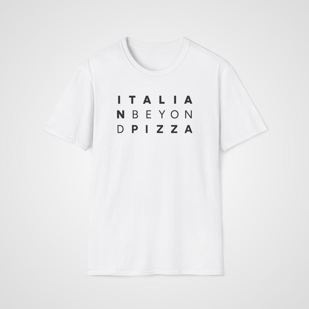 Italian Beyond Pizza T-Shirt in White