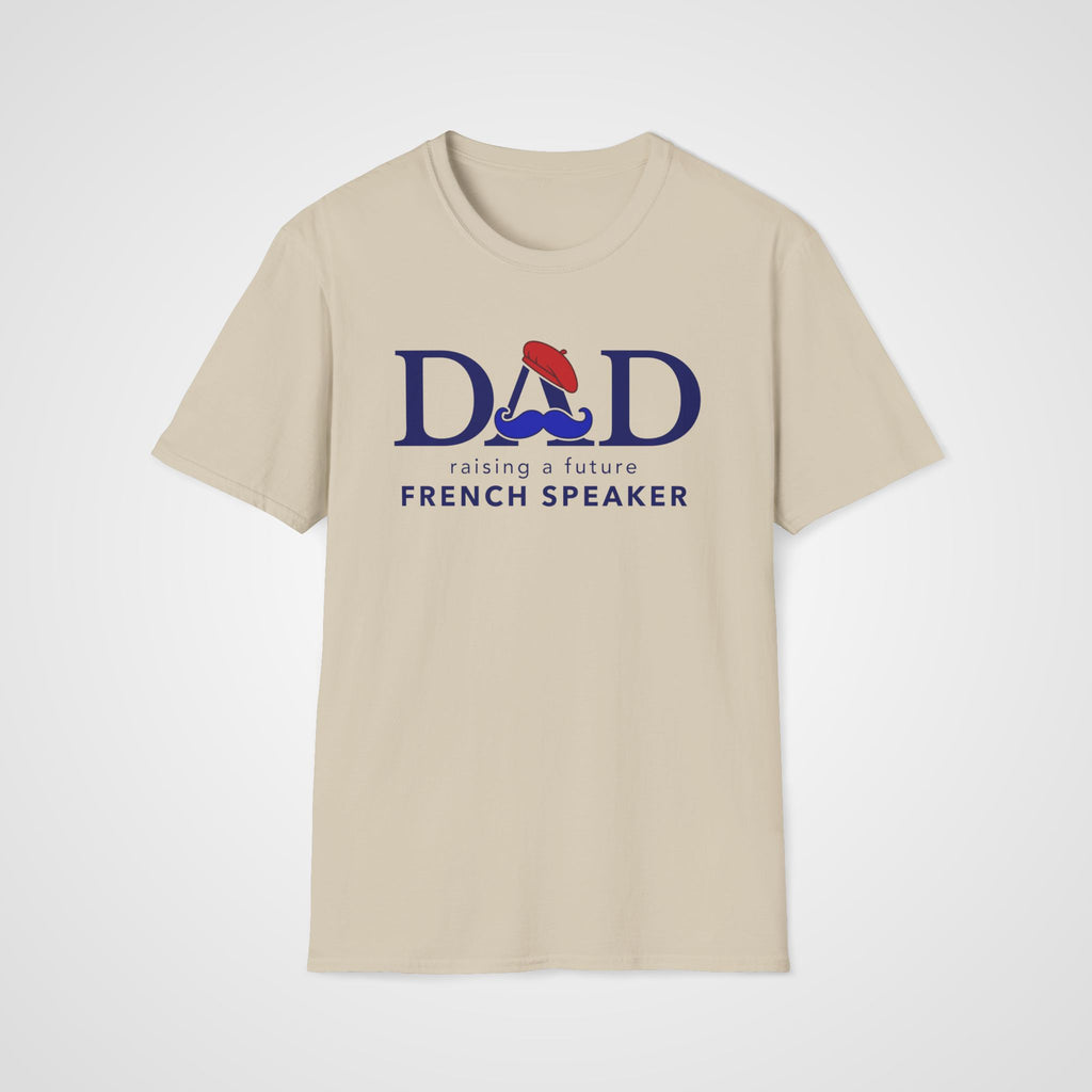 French Learner Dad T-Shirt in Sand
