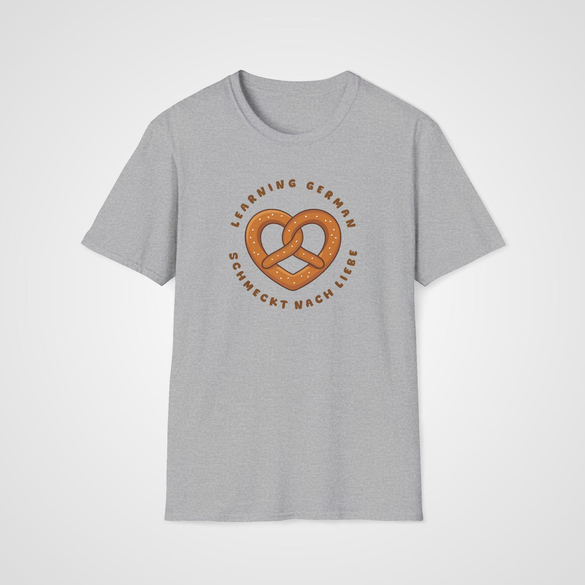 Schmeckt nach Liebe T-Shirt in Sport Gray