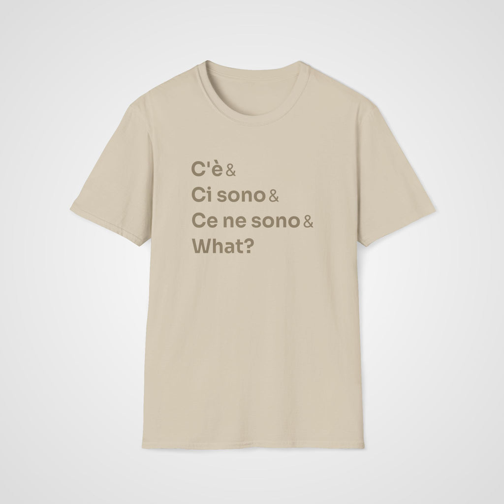 C'è Ci Sono Italian T-Shirt in Sand
