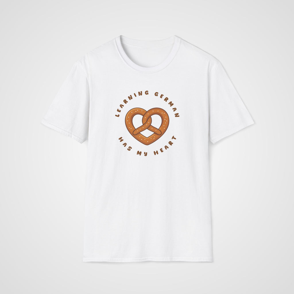 German Has My Heart T-Shirt in White