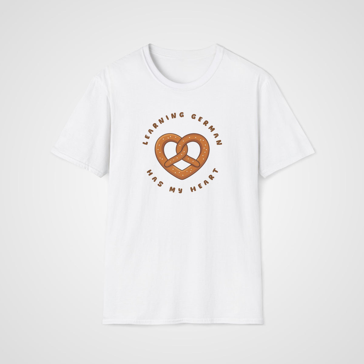 German Has My Heart T-Shirt in White