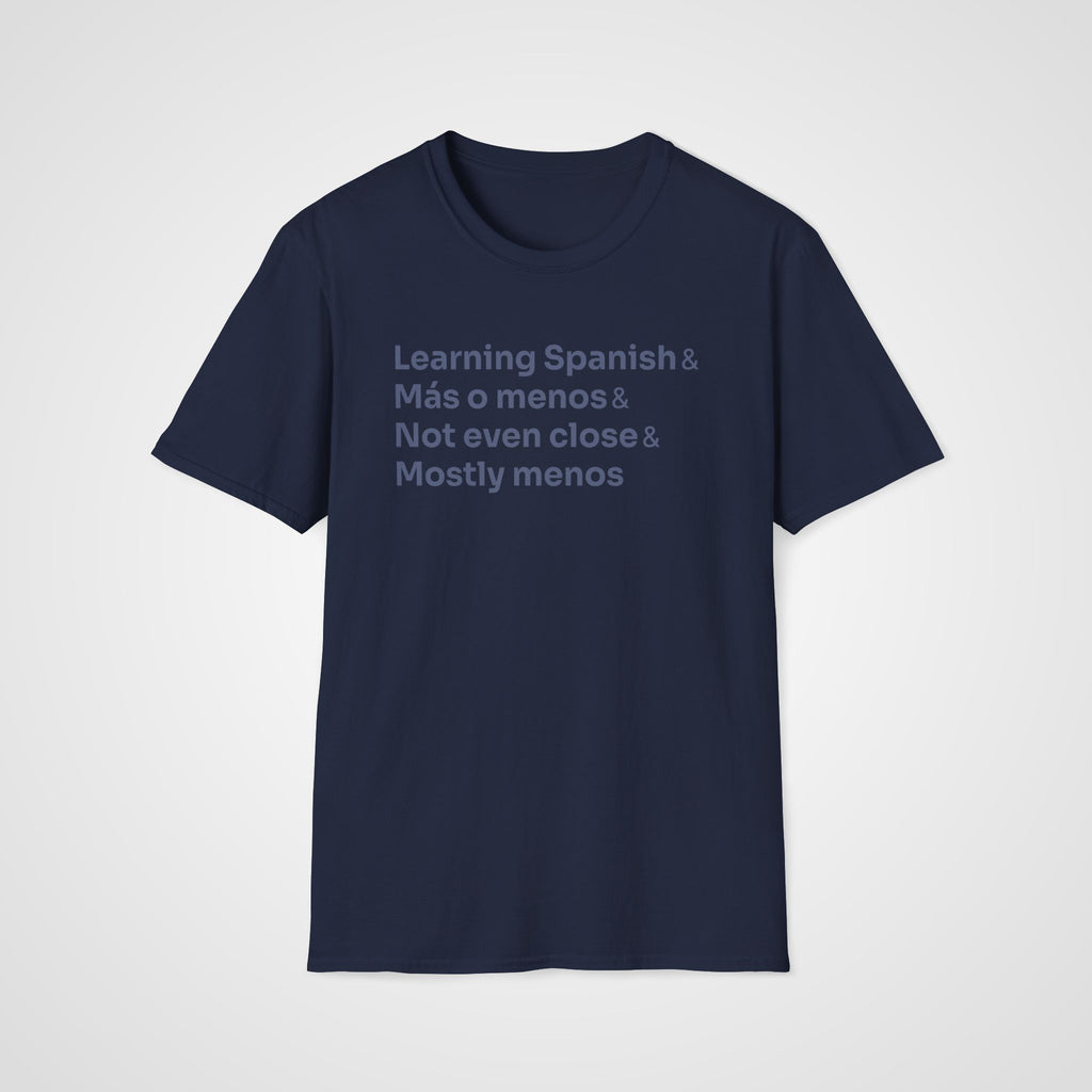 Mostly Menos T-Shirt in Navy