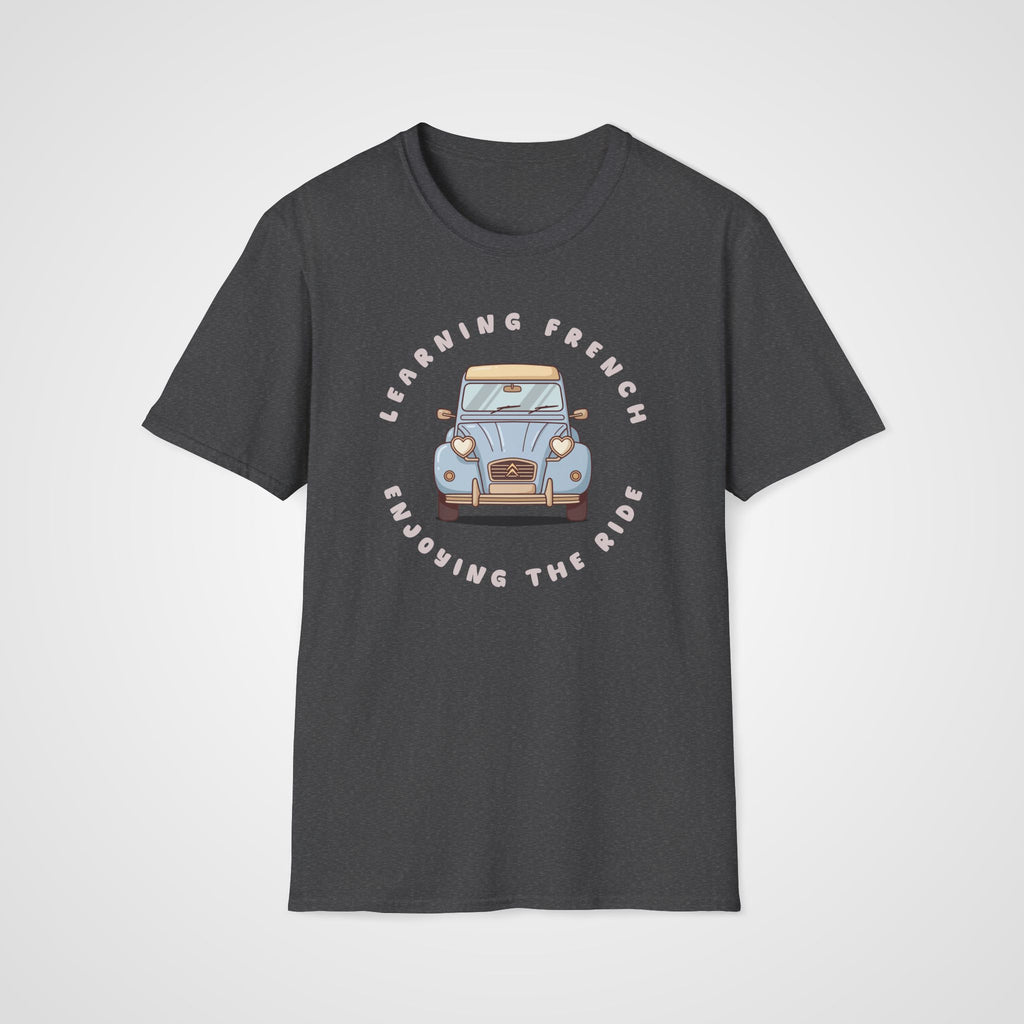 Enjoying the Ride French T-Shirt in Dark Heather