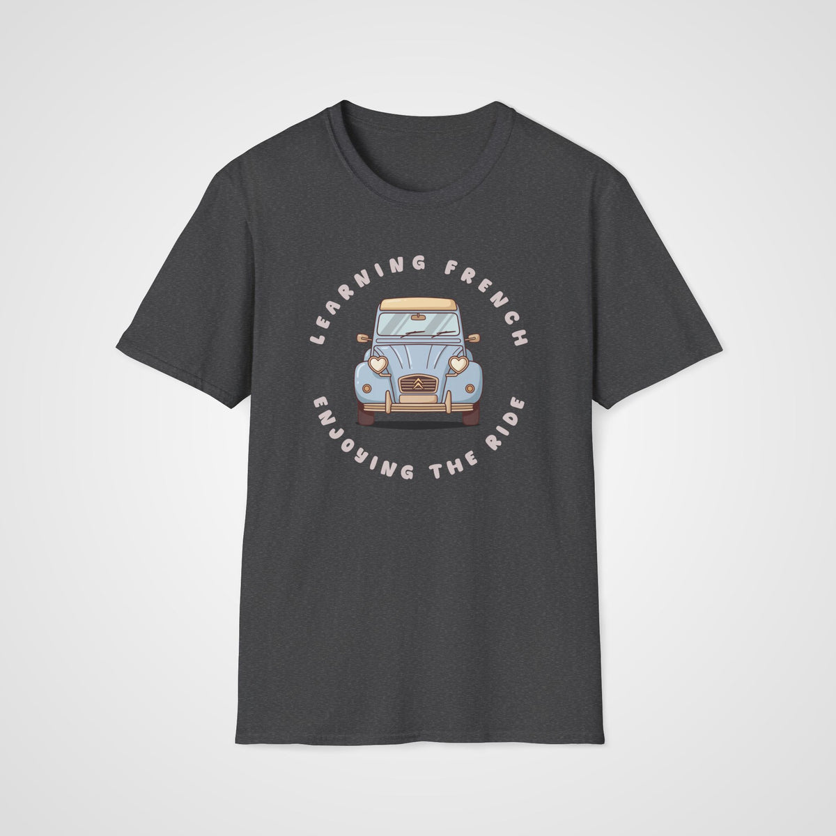 Enjoying the Ride French T-Shirt in Dark Heather