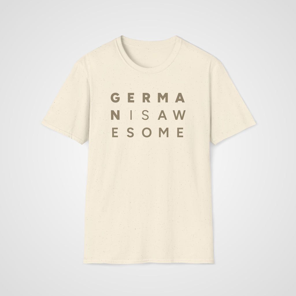 German Is Awesome T-Shirt in Natural