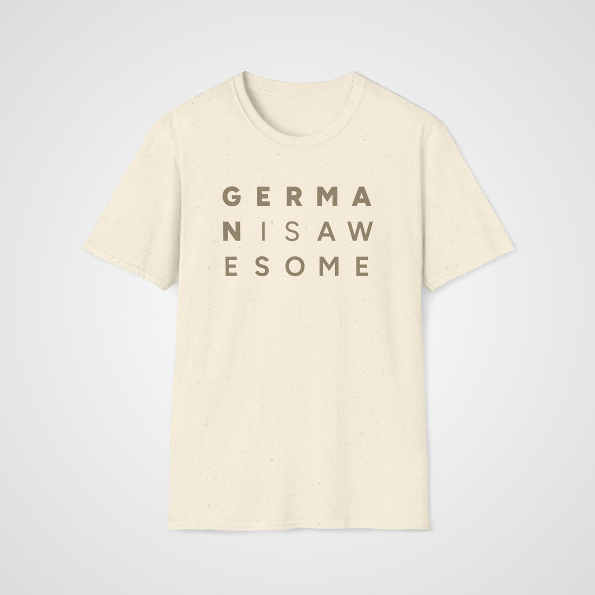 German Is Awesome T-Shirt in Natural