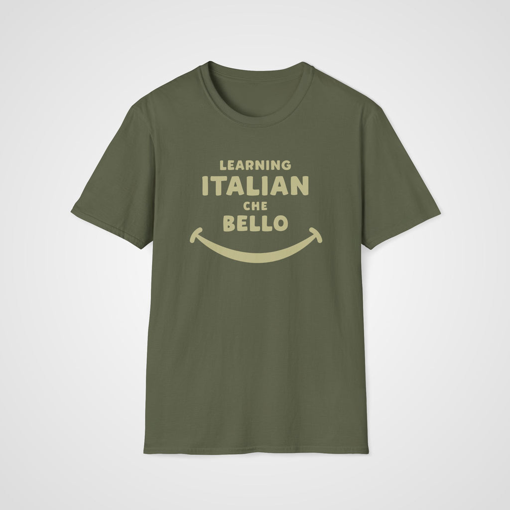 Che Bello Italian T-Shirt in Military Green