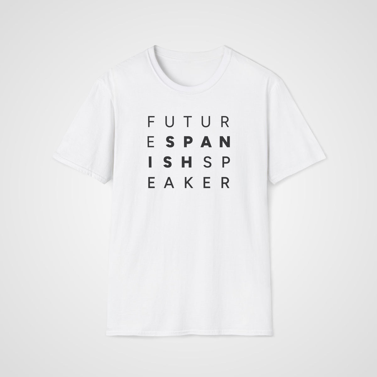 Future Spanish Speaker T-Shirt in White