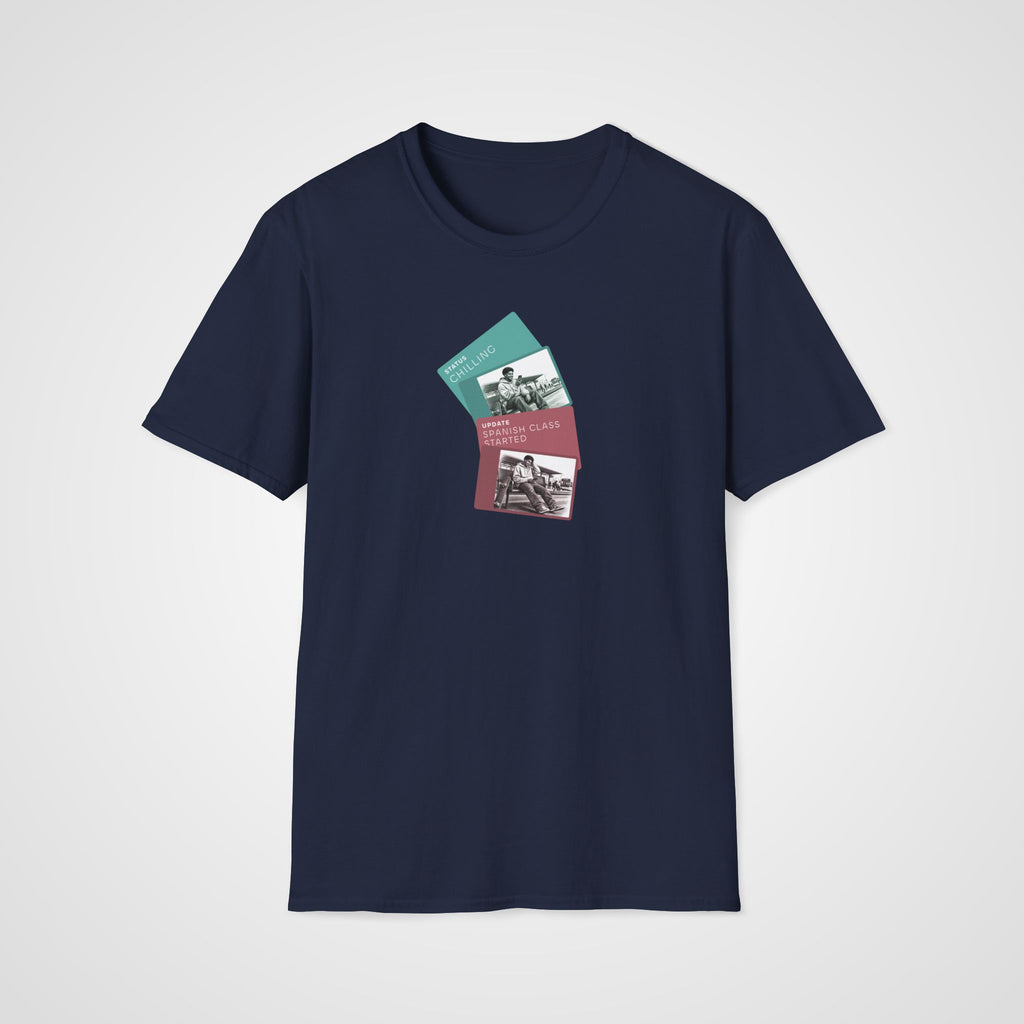 Spanish Class Started T-Shirt in Navy