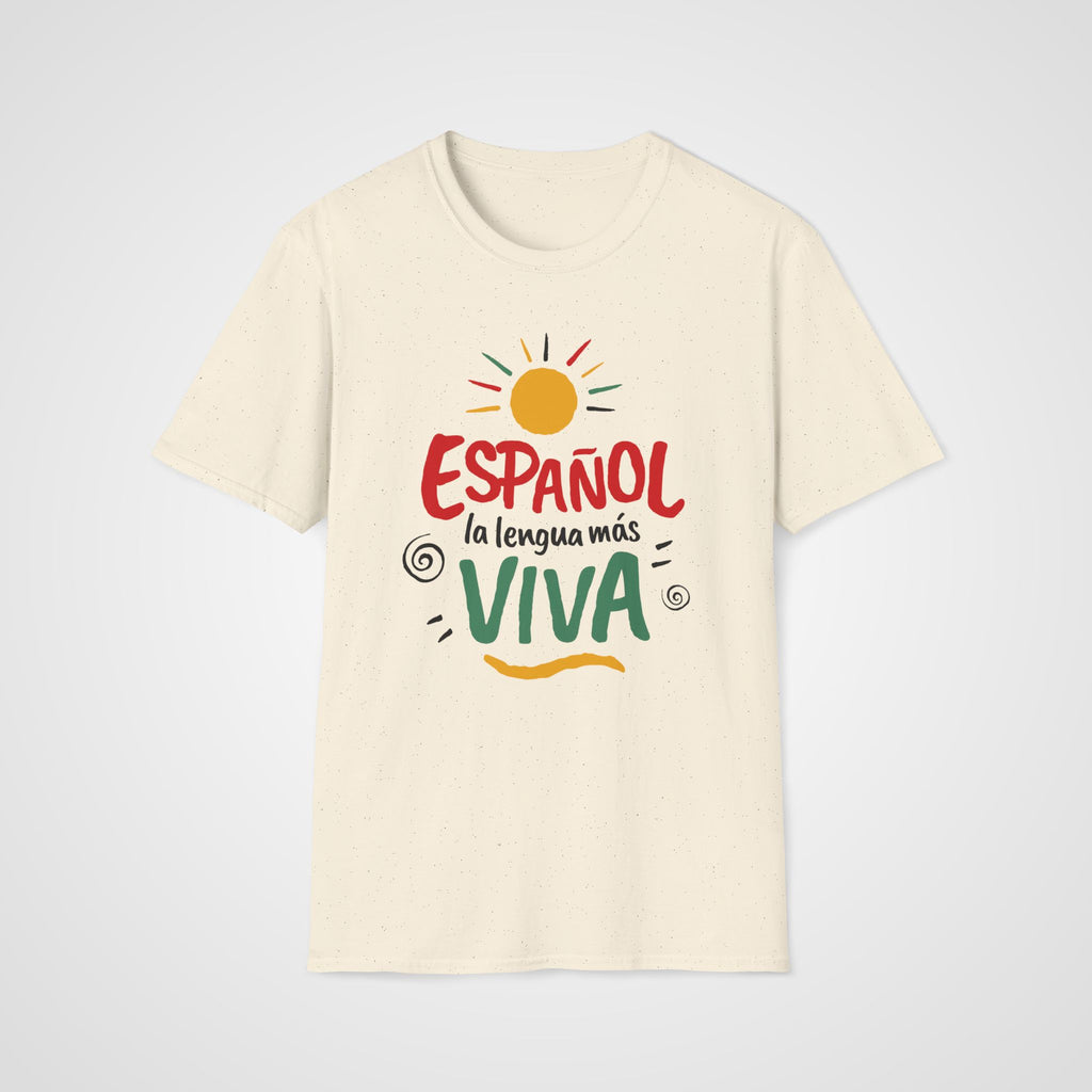 La Lengua más Viva T-Shirt in Natural