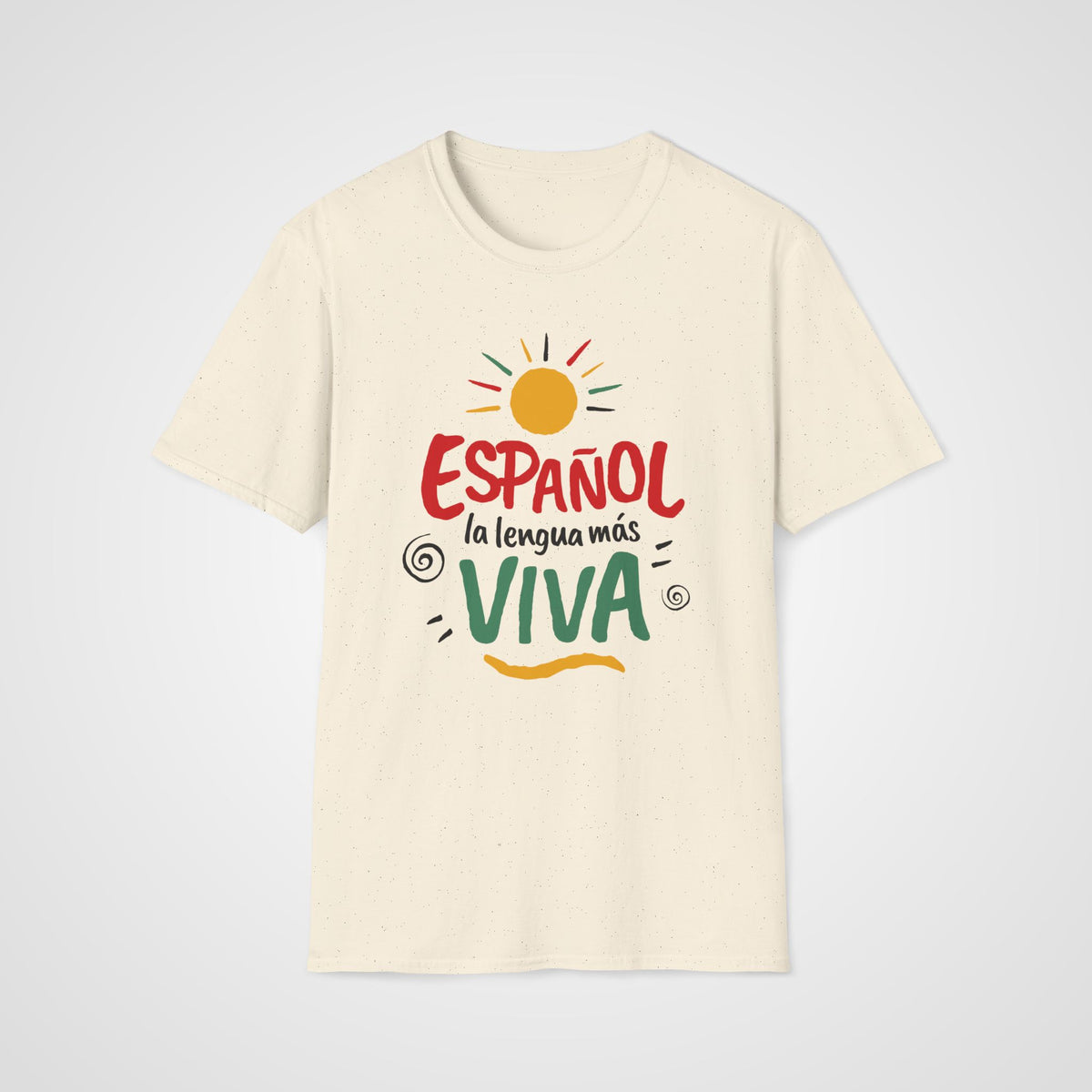 La Lengua más Viva T-Shirt in Natural