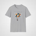 Language Learning T-Shirt in Sport Gray