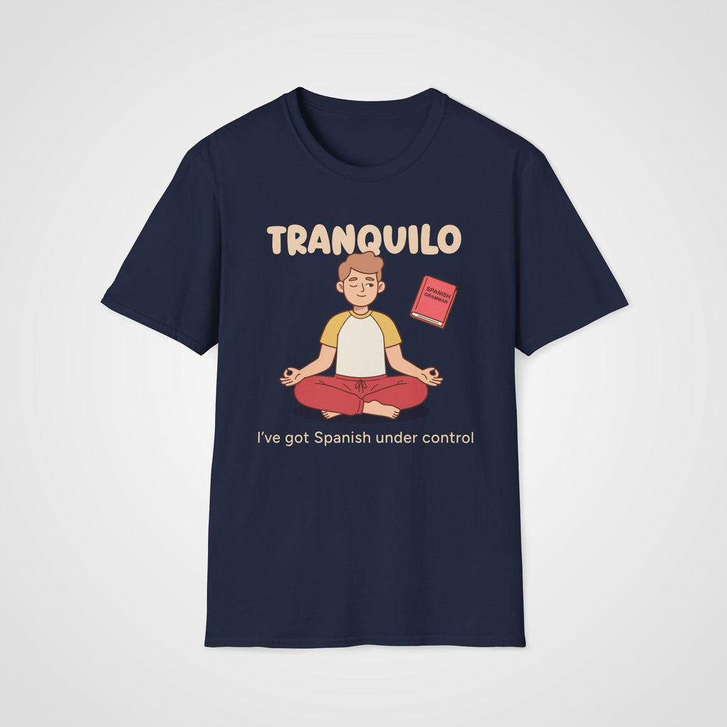 Spanish Tranquilo T-Shirt in Navy