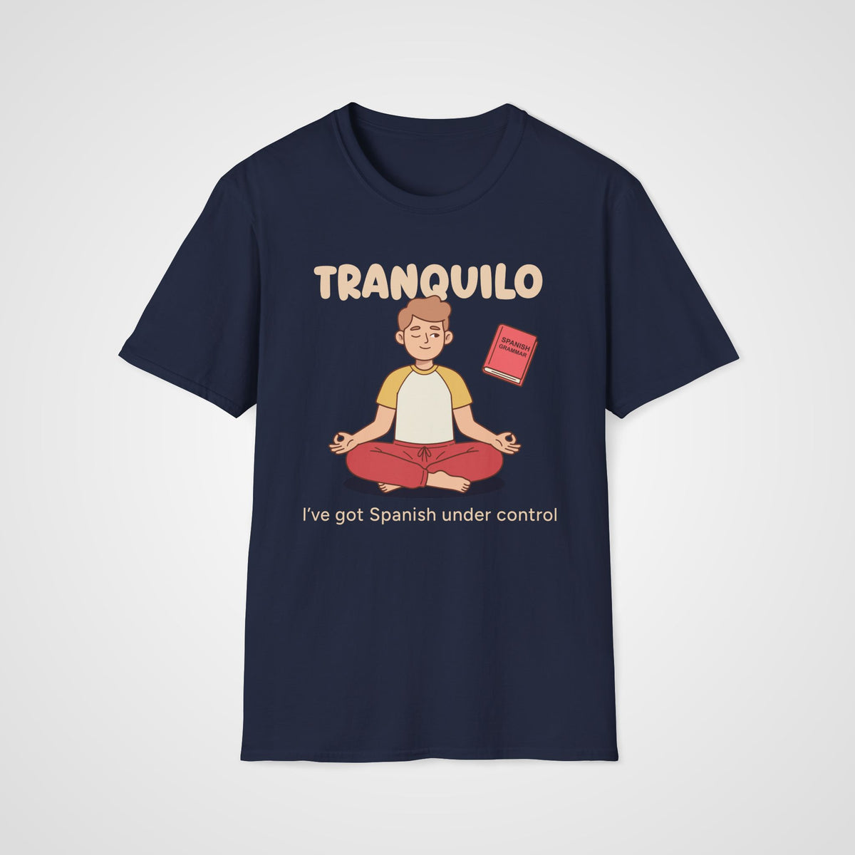Spanish Tranquilo T-Shirt in Navy