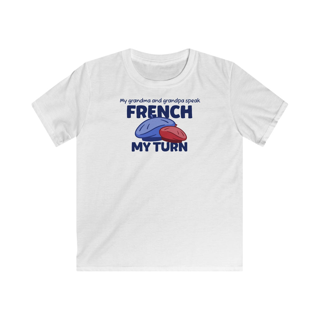 French Grandparents T-Shirt in White