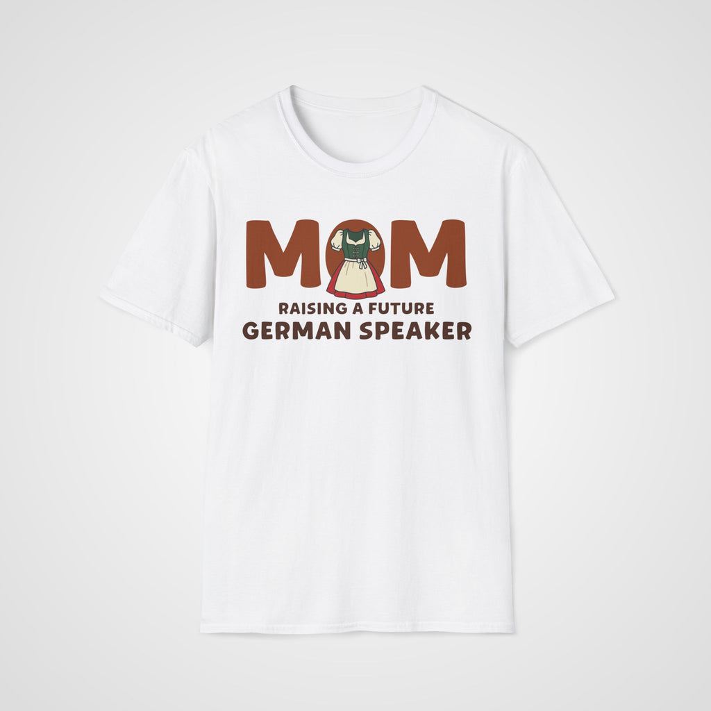 German Learner Mom T-Shirt in White